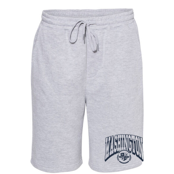 DWSA Crest GYM Shorts - Grey Thumbnail